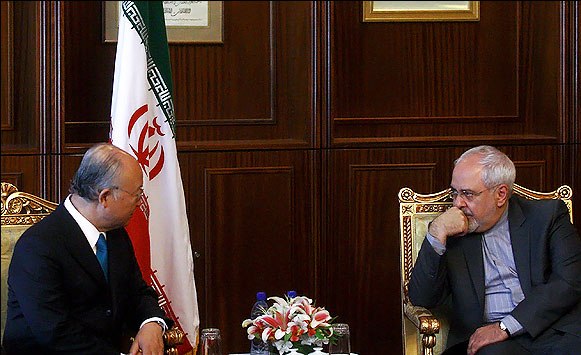 ظریف بر عزم ایران برای همكاری با آژانس بین المللی انرژی اتمی تاكید كرد
