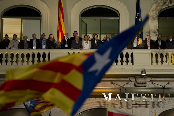 تصويب قانون برگزاري رفراندوم استقلال در پارلمان كاتالونيا اسپانيا