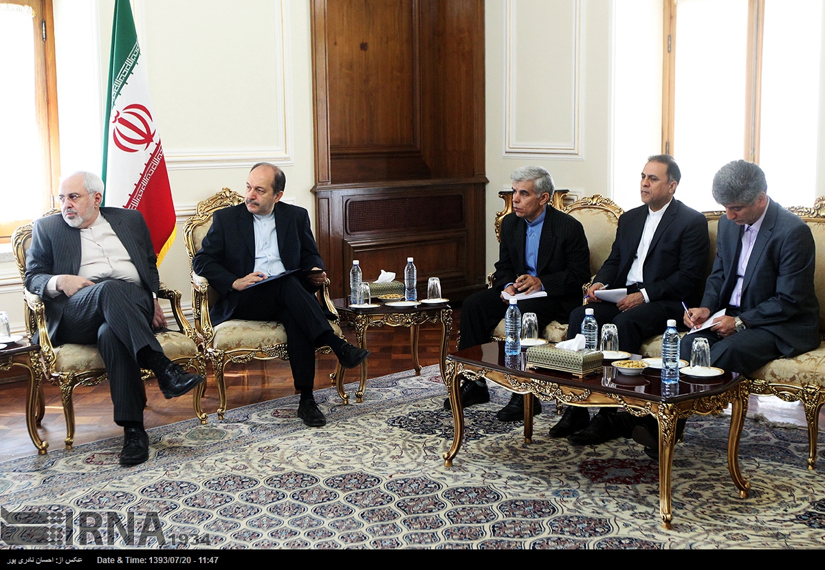 دیدار قائم مقام وزیر خارجه قبرس با ظریف