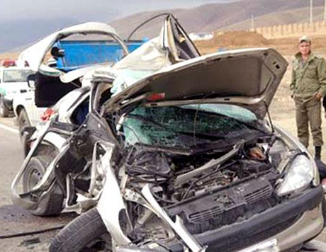 تصادفات درجاده هاي خوزستان سه كشته و سه مجروح برجاي گذاشت