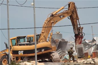 رژيم صهيونيستي حكم تخريب منازل پنج خانواده فلسطيني را صادر كرد