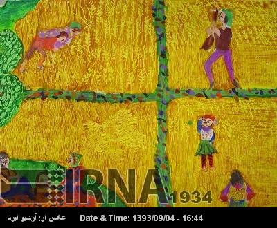 Pintura iraní premiada en la Exposición de Arte de Finlandia Pintura iraní premiada en la Exposición de Arte de Finlandia