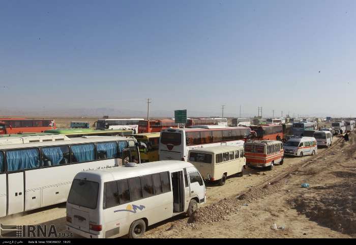 تردد اتوبوس ها در مهران با راه اندازی جاده كمربندی تسهیل شد