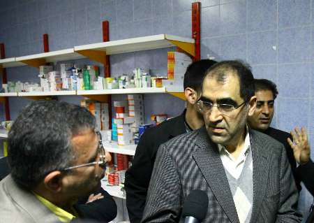 وزير بهداشت از بيمارستان صلاح الدين ايوبي بانه بازديد كرد