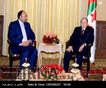 El Presidente de Argelia insta a fortalecer las relaciones con Irán El Presidente de Argelia insta a fortalecer las relaciones con Irán