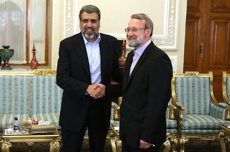 دبیركل جنبش جهاد اسلامی فلسطین با رییس مجلس شورای اسلامی دیدار كرد