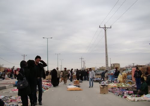 جمعه بازار ياسوج، جلوه نازيبايي از ترافيك