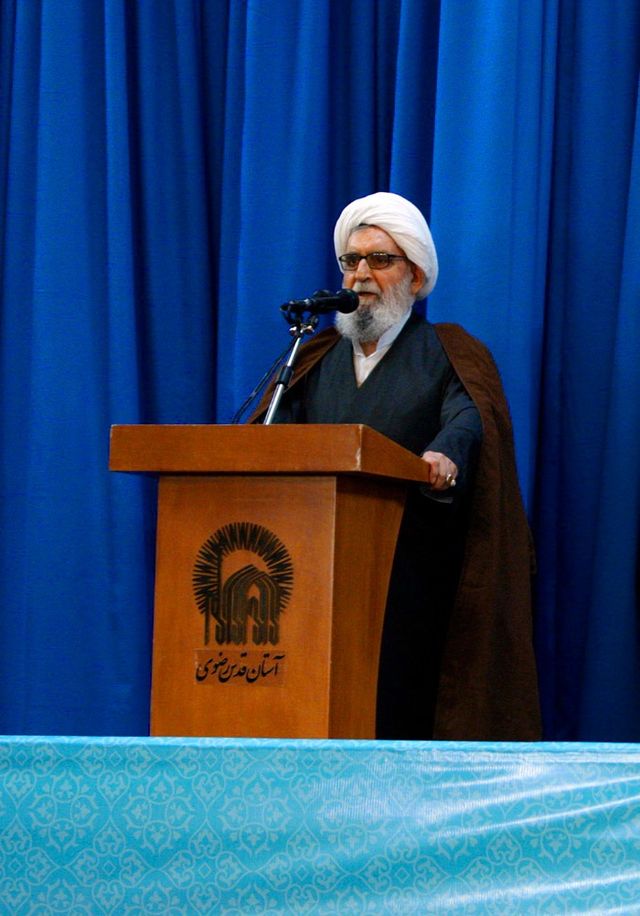 آيت الله واعظ طبسي:عمل دقيق به نيت واقفان اساس كار آستان قدس رضوي است آيت الله واعظ طبسي:عمل دقيق به نيت واقفان اساس كار آستان قدس رضوي است