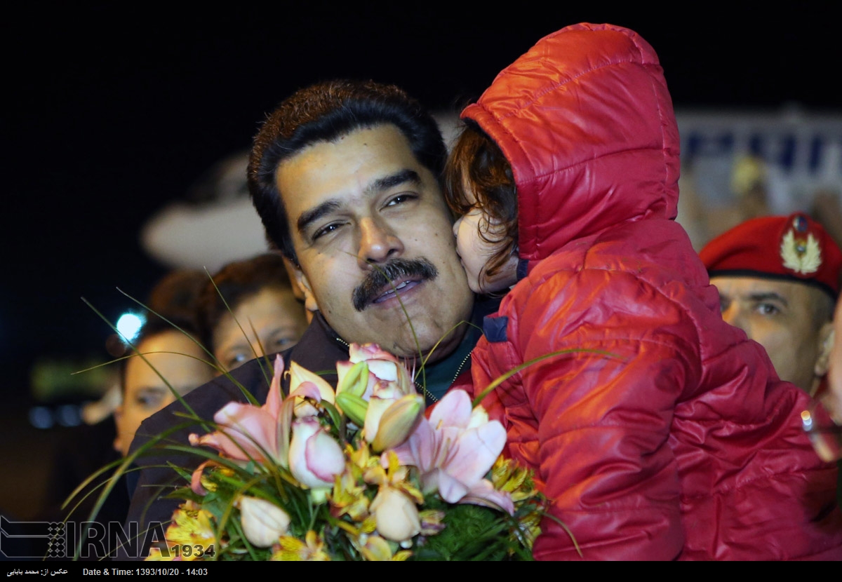 Venezuelan President arrives in Tehran