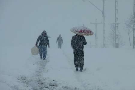 برف و سرما مدارس پیرانشهر را تعطیل كرد