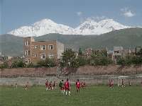 ادامه مسابقات فوتبال ليگ برتر استان اردبيل در مشگين شهر