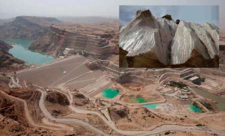 کابوس افتتاح سال 90 در خوزستان / میلیون ها تن نمک در آب سد گتوند - ایرنا