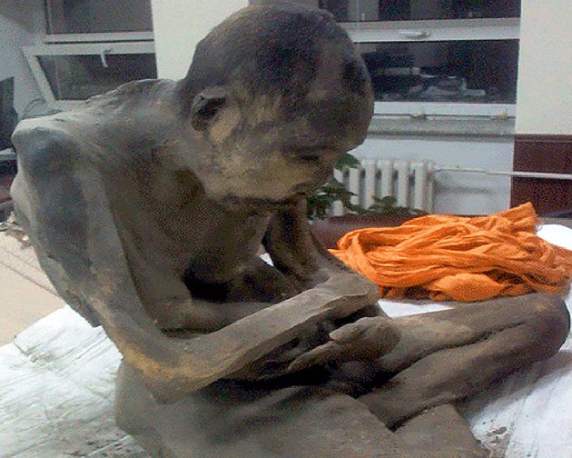 Shocking: 200-year-old meditating mummy 'could be alive' Shocking: 200-year-old meditating mummy 'could be alive'