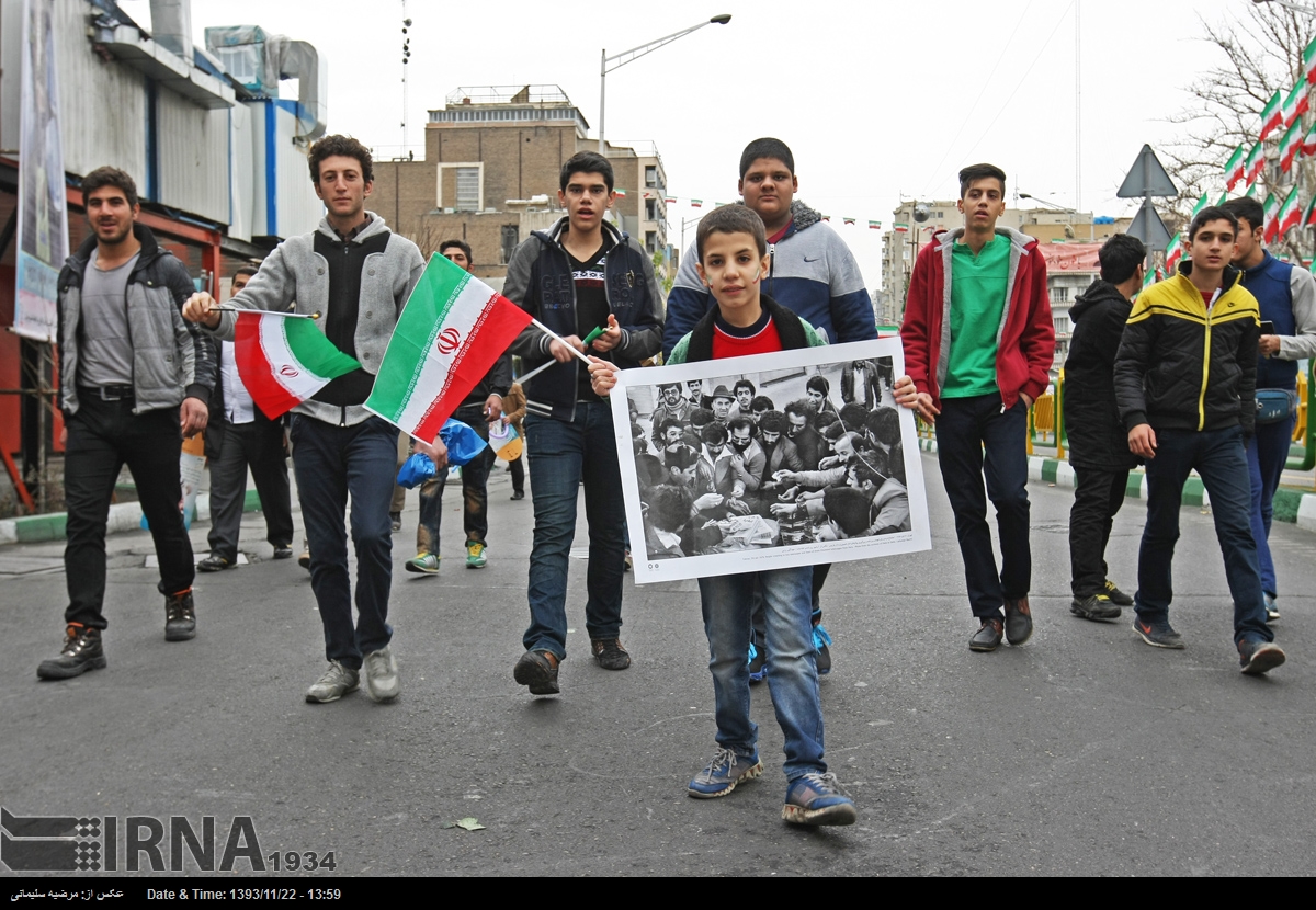 راهپیمایی 22 بهمن در تهران(5)