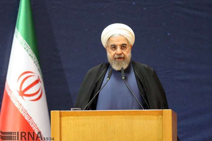 روحانی: برای پیشرفت علمی از كسی اجازه نمی گیریم/ملت ایران برای سلطه بر فناوری فضایی مصمم است روحانی: برای پیشرفت علمی از كسی اجازه نمی گیریم/ملت ایران برای سلطه بر فناوری فضایی مصمم است
