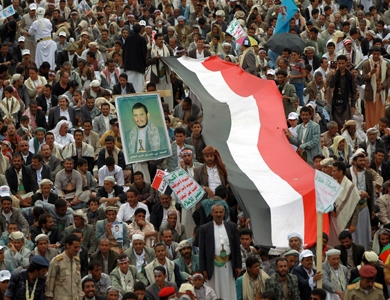 انصارالله یمن : مردم به متجاوزان خارجی پاسخ كوبنده ای می دهند