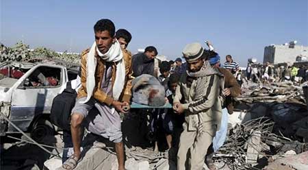 محكومیت گسترده حمله نظامی عربستان به یمن