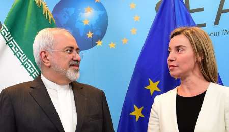 Zarif, Mogherini confer on latest developments in nuclear talks Zarif, Mogherini confer on latest developments in nuclear talks
