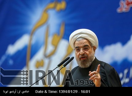 Ruhani: İran Ordusu Milli gücün Tecellisidir Ruhani: İran Ordusu Milli gücün Tecellisidir