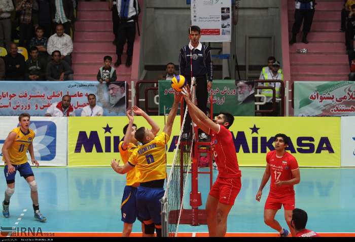 روز دوم رقابت های والیبال قهرمانی زیر 23 سال آسیای مركزی