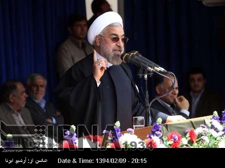 Ruhani: Rehberlik makamı ve halkın desteği ile tüm yaptırımları kaldıracağız Ruhani: Rehberlik makamı ve halkın desteği ile tüm yaptırımları kaldıracağız