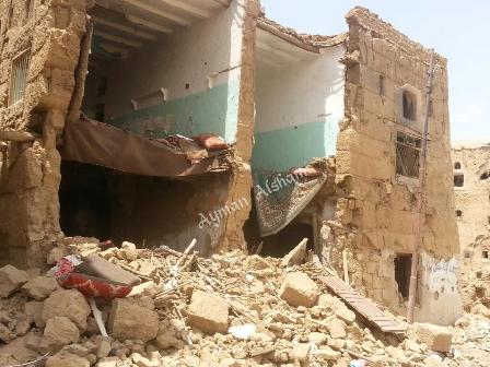 هواپیماهای متجاوز عربستان مناطق مسكونی شهر صعده را بمباران كردند