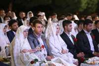 برگزاري جشن ازدواج 320 زوج در آستانه نيمه شعبان درقم