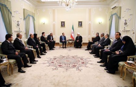 روحاني : ايران ستبقي حتي النهاية الي جانب سوريا روحاني : ايران ستبقي حتي النهاية الي جانب سوريا