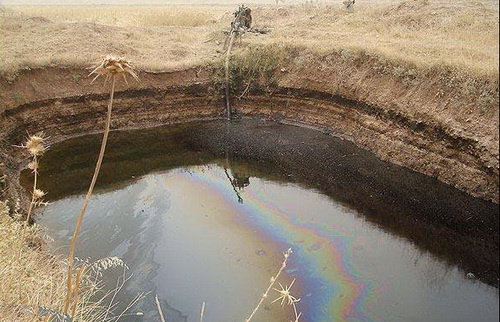 آلودگی نفتی آب منطقه سرخون شهرستان اردل باحضور معاون وزیرنفت بررسی می شود