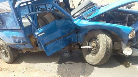 راننده خودروی نیسان در همدان حادثه آفرید