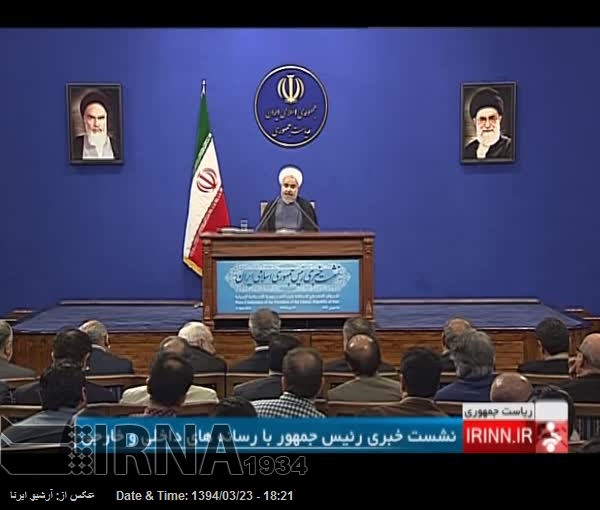روحانی: شورای عالی امنیت ملی کسی را ممنوع التصویر یا ممنوع الخبر نکرده است