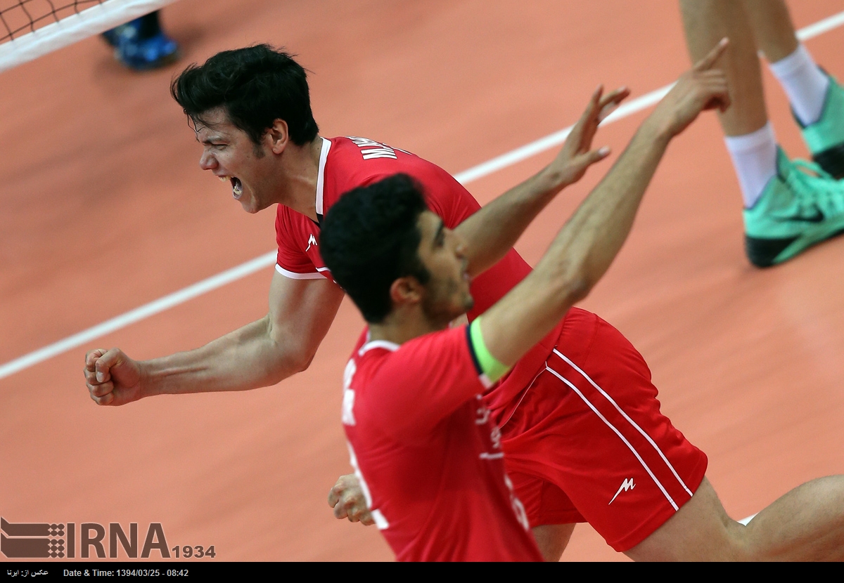 لیگ جهانی والیبال/ دومین دیدار تیم های روسیه و ایران