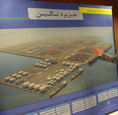 طرح توسعه بندر بوشهر روند مطلوبي دارد