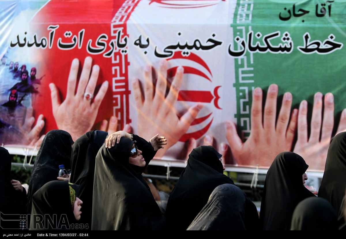 تشییع پیکر 270 شهید دفاع مقدس در تهران(4)