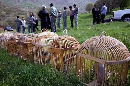 دو شكارچی مهابادی با شكار خداحافظی كردند