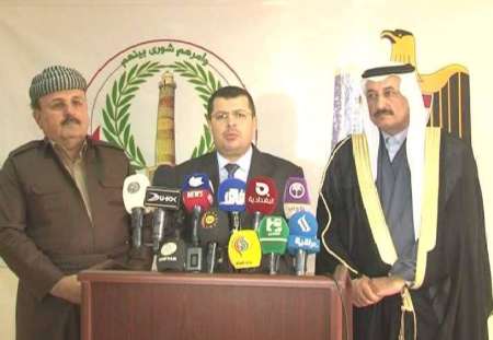 شيوخ ووجهاء مدينة الموصل يعلنون براءتهم من جرائم داعش شيوخ ووجهاء مدينة الموصل يعلنون براءتهم من جرائم داعش