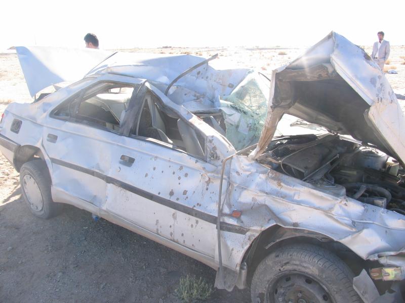 دو واژگوني خودرو در سيستان و بلوچستان سه كشته و سه مجروح برجاي گذاشت