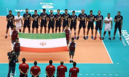 Iranian volleyball team defeats Russia