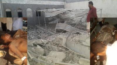 جنگنده های متجاوز عربستان دهها غیرنظامی یمنی را به شهادت رساندند