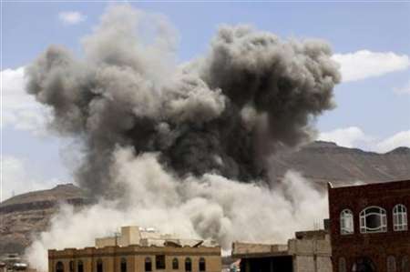 ادامه تجاوز نظامی عربستان به یمن با بمباران پایگاه العند