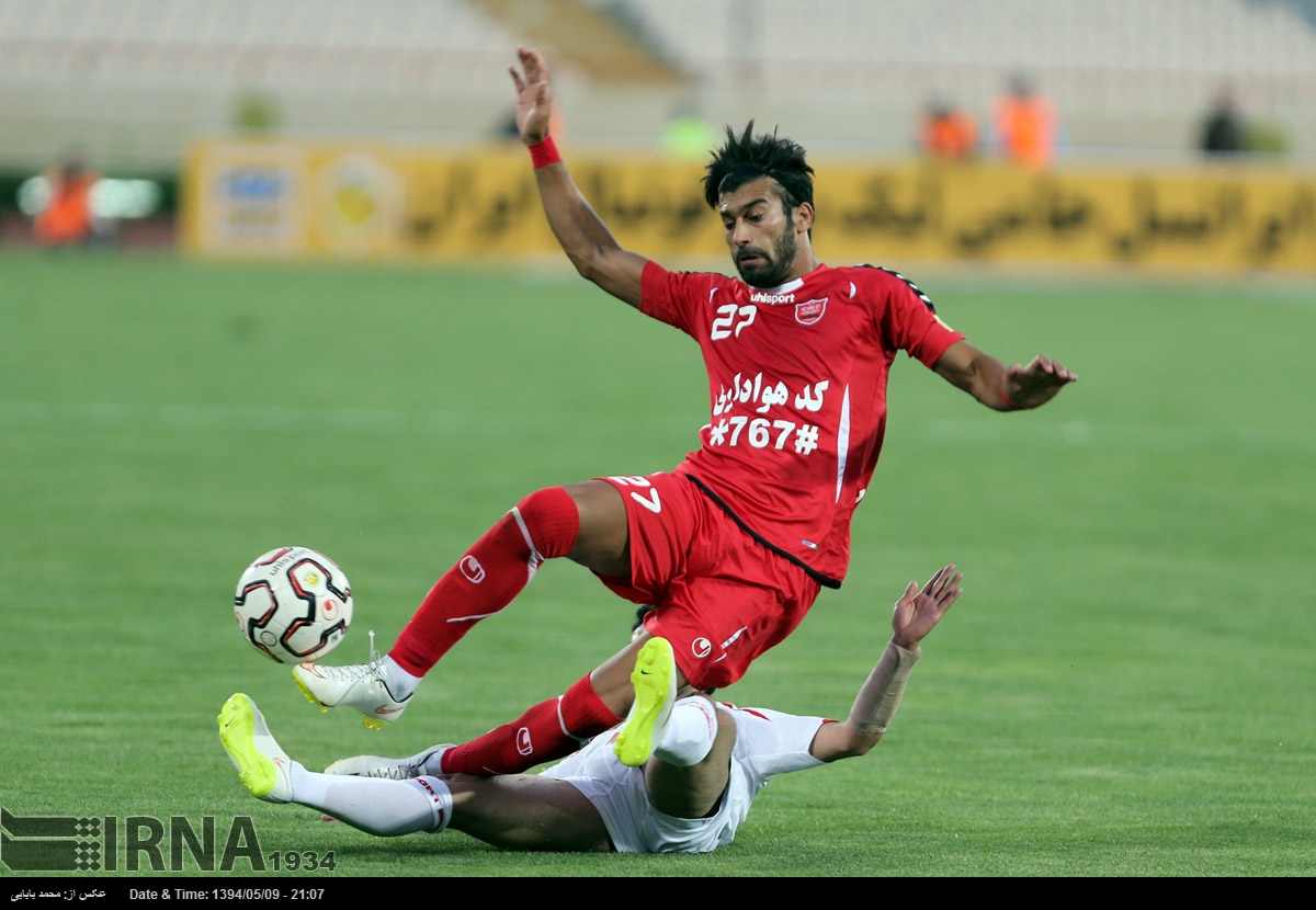 هفته نخست لیگ برتر فوتبال / دیدار پرسپولیس و پدیده