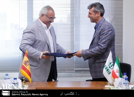 Sunir of Iran, Bester of Spain sign technical engineering agreement Sunir of Iran, Bester of Spain sign technical engineering agreement