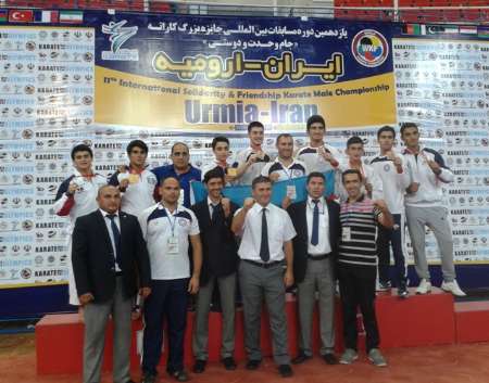 تیم های ملی كاراته نوجوانان و جوانان ایران قهرمان جام صلح و دوستی شدند