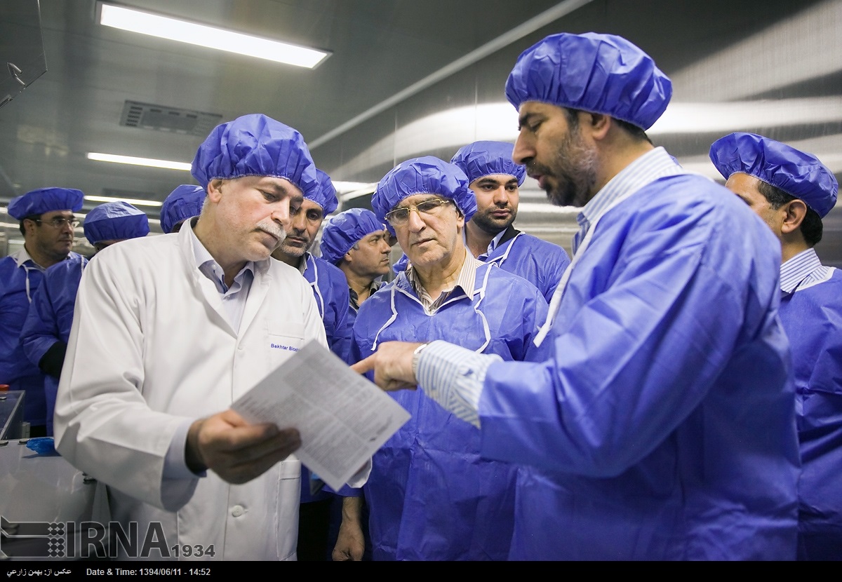 رونمایی از چهار دارو در شركت داروسازی باختر بیوشیمی كرمانشاه