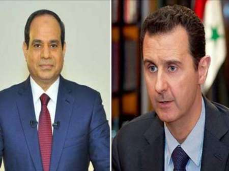 رئیس جمهوری مصر: من با سوریه و بشار اسد هستم