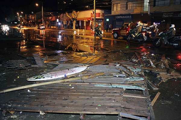 صدور هشدار سونامی در 20 استان فیلیپین بدنبال زلزله شیلی