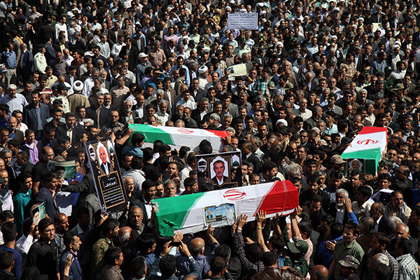 پيكر يكي ديگر از حجاج جان باخته حادثه منا در بروجن تشييع شد