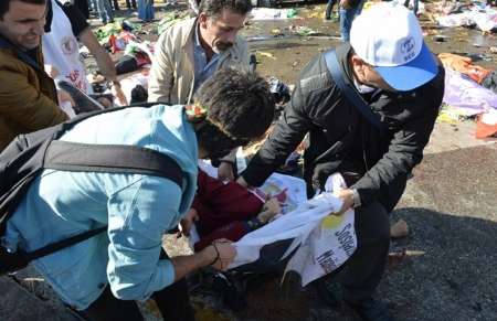 آخرین آمار از حملات تروریستی در تركیه؛ 97 كشته و 400 زخمی