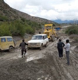 خسارت 2.5 میلیارد ریالی سیل در راه های شهرستان مراوه تپه گلستان