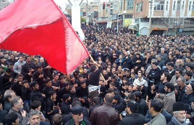 اجتماع بزرگ عزاداران حسيني در كرمانشاه برگزار شد